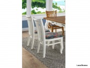 Conjunto Mesa de Jantar 3D Moveis Florida com 06 Cadeiras 1.30 x 1.30 Redonda